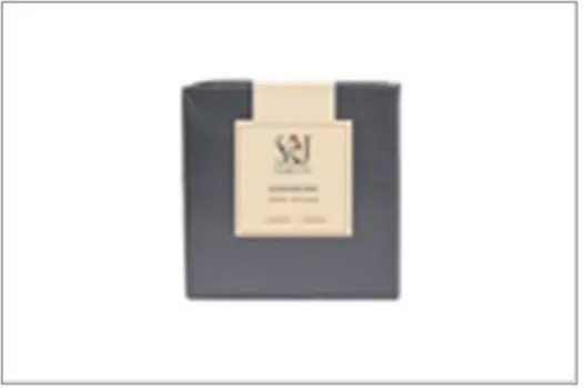 Набор из 2 х наволочек 50*70 перкаль темно серый