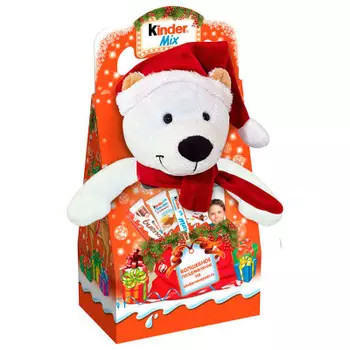 Набор кондитерских изделий киндер макси микс 137.5 г с подарком