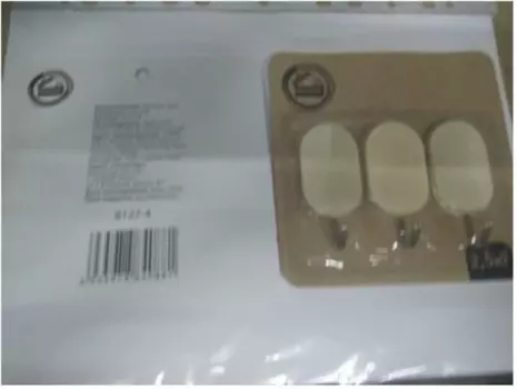 Набор крючков 3 шт в127-4