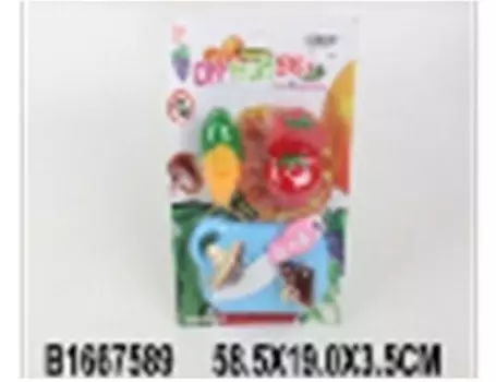 Набор кухонный с фруктами на блистере