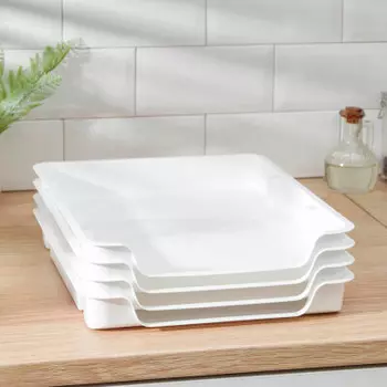 Набор лотков 4шт для заморозки продуктов Альтернатива 2644992