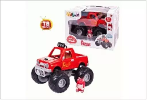 Набор одбодс чуддики фигурка хьюз в наборе c машинкой 4см av4501fпц