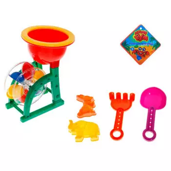 Набор песочный мельник 5предметов летний бум 172904