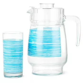 Набор питьевой люминарк брашмания лайт блю 7 предметов q6016