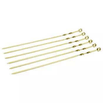 Набор плоских шампуров Boyscout 6шт 60см золотые 61919