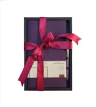 Набор подарочный а5 меркурий ежедневник и ручка фиолетовый 3-435/02-2