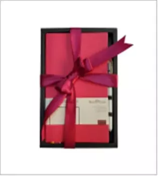 Набор подарочный а5 меркурий ежедневник и ручка фуксия 3-435/16-2