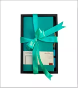 Набор подарочный а5 меркурий ежедневник и ручка морская волна 3-435/19-2