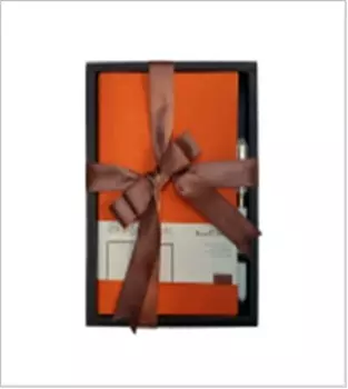 Набор подарочный а5 меркурий ежедневник и ручка оранжевый 3-435/01-2