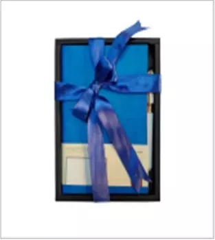 Набор подарочный а5 меркурий ежедневник и ручка ярко-синий 3-435/32-2