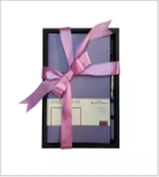 Набор подарочный а5 меркурий ежедневник и ручка сиреневый 3-435/17-2