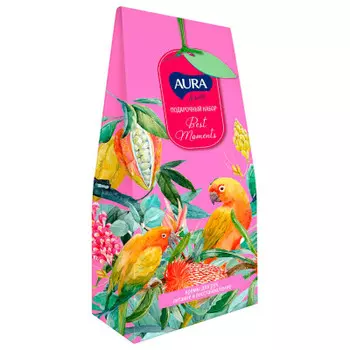 Набор подарочный аура бьюти крем д/рук 75мл+крем д/рук 75мл розовый