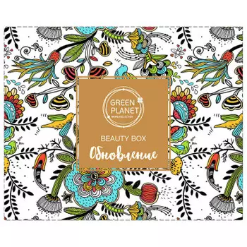 Набор подарочный бьюти-бокс обновление крем-гель д/умывания 90мл+мицеллярный гель 90мл+скраб д/лица