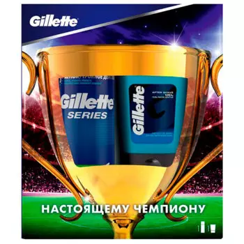 Набор подарочный Gillette пена для бритья 100 мл+гель п/бритья 75 мл