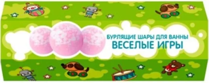 Набор подарочный кафе мими бурлящие шары для ванны веселые игры