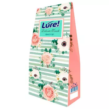 Набор подарочный люр деликат био крем д/рук 75мл+крем д/рук 75мл розово-мятный