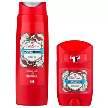 Набор подарочный олд спайс волфторн дезодорант 50 мл стик+гель для душа 250 мл