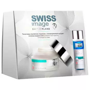 Набор подарочный Swiss Image 2 крем дневной 50мл+средство двухфазное для снятия макияжа с гла