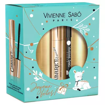 Набор подарочный Vivienne Sabo тушь для ресниц+карандаш для глаз мерси 301