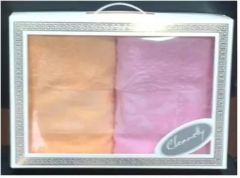 Набор полотенец дм 2 шт 50*90 махровые п/у