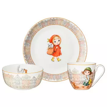 Набор посуды обеденный 3пр Lefard Fashion princess 415-2196