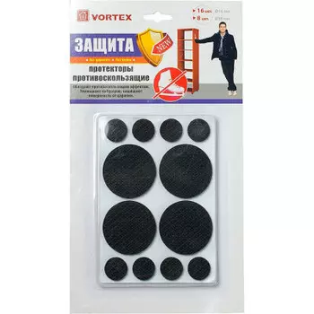 Набор протекторов 12 шт Vortex д 16мм 38мм противоскользящие