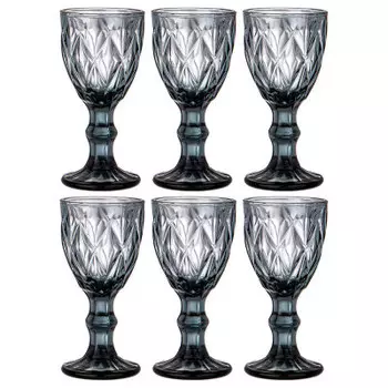 Набор рюмок 6шт 50мл Lefard ромбо Muza Color 781-202