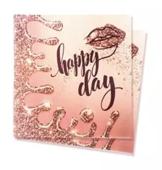 Набор салфеток патибум хеппи дей 33см*33см 12шт