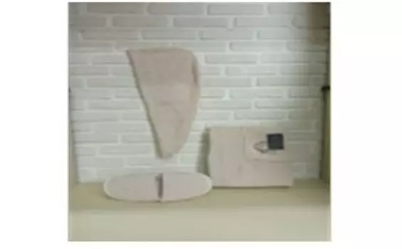 Набор сауна 3 пр пудра