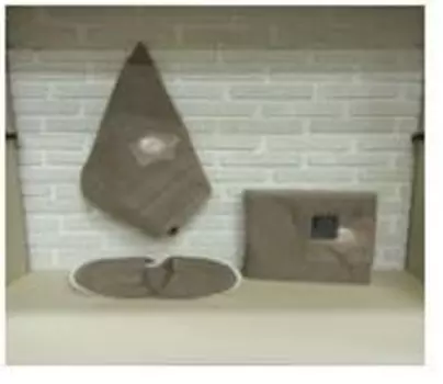 Набор сауна 3пр бежевый