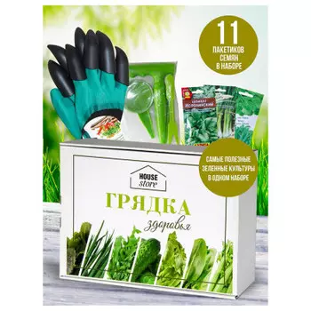 Набор семян House Store грядка здоровья 32х22х10см