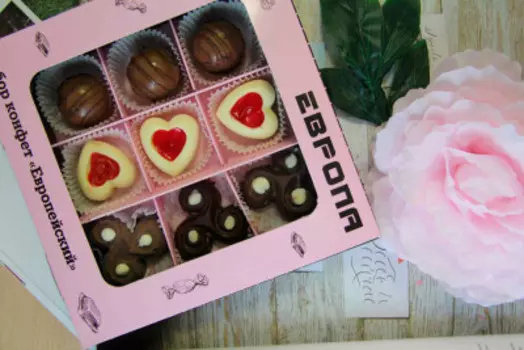 Набор шоколадных конфет Европейский