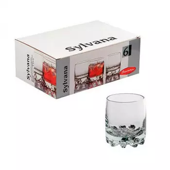 Набор стаканов 300мл 6шт Pasabahce низкие сильвана