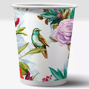 Набор стаканов нд плэй птицы и цветы 6 шт 250 мл