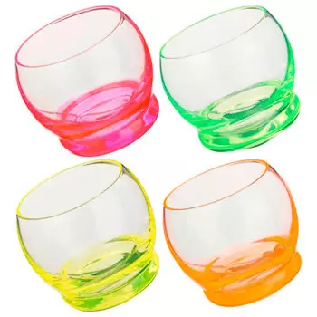 Набор стопок 60лм 4шт богемия кристалл неон 674-518