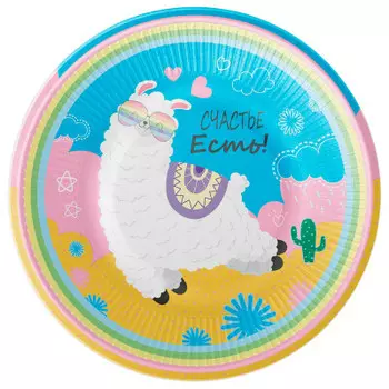 Набор тарелок нд плэй лама 6 шт d180 мм