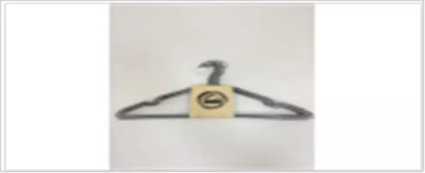 Набор вешалок 10 шт 38 см Absolut Home металлические пвх покрытие