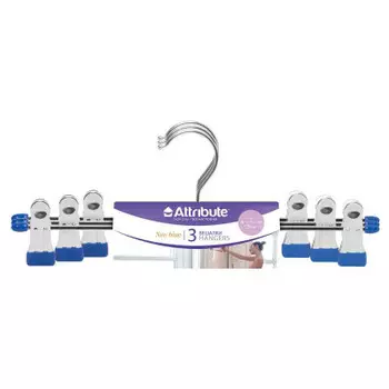 Набор вешалок для брюк/юбок Neo Blue 30см 3шт металл ahs763