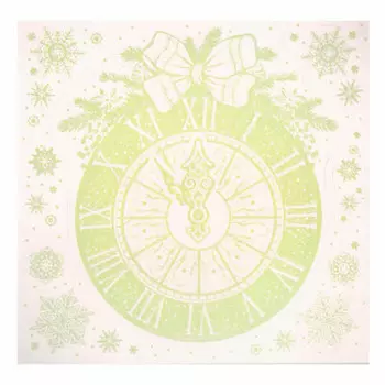 Наклейка на окно магик тайм часы 30*29см 80037