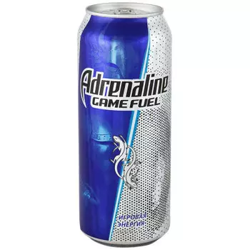 Напиток адреналин раш игровая энергия 0,5л ж/б газ