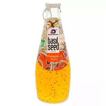 Напиток Basil Seed 290мл мощный ананас ст/б