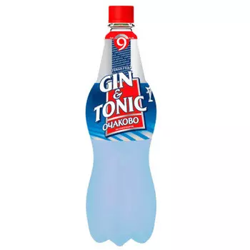 Напиток джин тоник 1 л 9% пл/б очаково россия