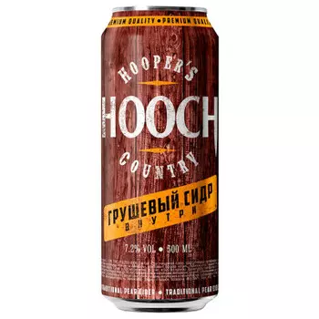 Напиток хууч кантри 7,2% 0,5л груша ж/б