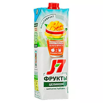 Напиток j7 0,97л фрукты целиком мультифрукт тетра-пак