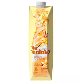 Напиток Nemoloko овсяный 1л ванильный