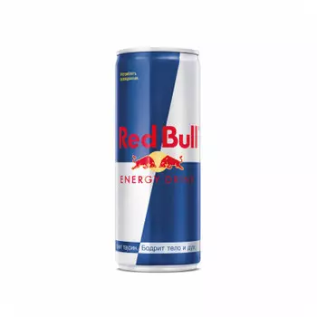 Напиток Red Bull 0,25л газированный энергетический ж/б