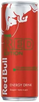 Напиток Red Bull 0,355л Red Edition арбуз газированный энергетический ж/б