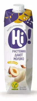 Напиток соевый hi 1 л 1, 8% с лесным орехом