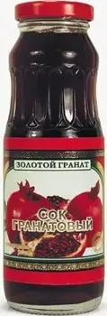 Напиток сокосодержащий золотой гранат 0.25 л гранатовый ст/б