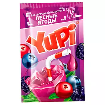 Напиток юпи 15 г лесные ягоды растворимый